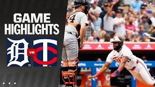 Tigers vs. Twins Highlights (7/2/24) | MLB Highlights