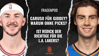 Caruso für Giddey: Was soll das? Ist Redick der Richtige für die Lakers?