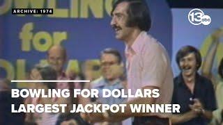 ARCHIVE: Largest jackpot win on Bowling for Dollars (August 1974)