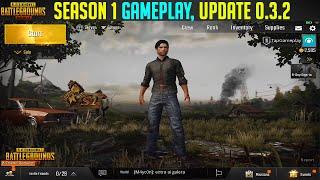 Pubg Mobile Season 1 Gameplay, No Hacker, No lag, One Map, 0.3.2 Version