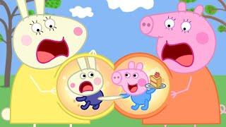 George Pig vs Richard Rabbit | Peppa Pig Funny Animation