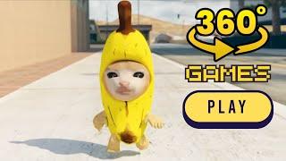 Banana Cat Finding Challenge 360°