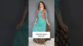 Style a Simple kurti in 5 Different Style