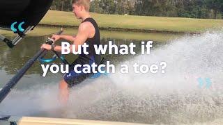 Learn To Barefoot Waterski With The Seahorse