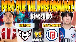 HEROIC VS LGD GAMING BO2[GAME 1]K1 HECTOR, SCOFIELD, 4NALOG VS SHIRO -RIYADH MASTERS 2024 - DOTA 2