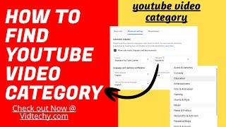 cara mencari kategori video youtube (kategori video youtube)