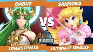 DHATL 2019 SSBU - Liquid | Dabuz (Palutena, Olimar) Vs. eU | Samsora (Peach) Smash Tournament LF