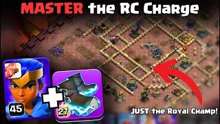 The BEST guide for ROYAL CHAMPION CHARGE - 3 star ANY BASE with this trick | Clash of Clans