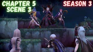 War of the Visions Season 3 [Chapter 5 Scene 3] Final Fantasy Brave Exvius  ALL CUTSCENE CINEMATICS