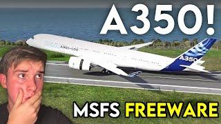NEW (but bad) Airbus A350 for MSFS? | Addon Showcase