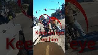 Motorcycle and Truck Collide in Insane Road Rage | #bikelife #roadrage #motomadness