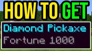 How To Get FORTUNE 1000 In Minecraft PS4/Xbox/PE