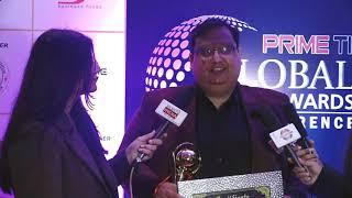 Dr. Punit Middha got recognized at the Prime Time Global Icon Awards, 2019