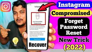 Your account was compromised || Compromised instagram account forgot password reset | 2022