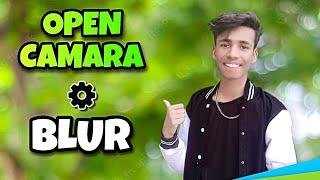 Open Camara Settings Video Background Blur || background blur video [Hindi] Mr Amit Tech 