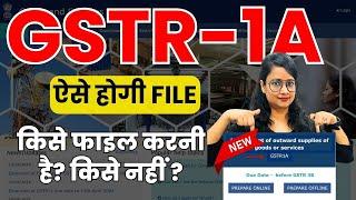 GSTR-1A New GST Return | How to file GSTR 1A | How to correct mistakes in GSTR-1