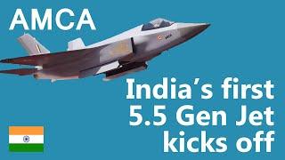 AMCA : Manufacturing of the First prototype of 5.5 Gen India's stealth fighter programme has begun