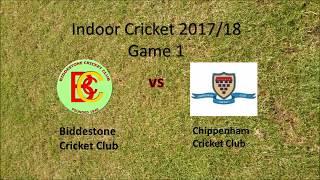 Chippenham Indoor Cricket League 17/18 - Biddestone A (@Biddcc) vs Chippenham CC