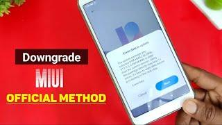 (Official Method) Downgrade to MIUI 11 if you have installed MIUI 12 | Applies for All Xiaomi