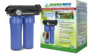 Growmax Water -  Reverse Osmosis and Sediment Filtration for Hydroponics