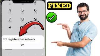 How to fix not registered on network ||Not registered on network