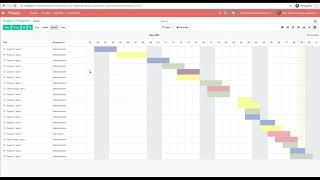 Odoo Project Gantt View