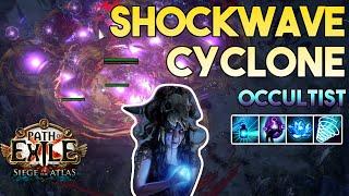 [3.22] Shockwave Cyclone Build | Occultist | Trial of the Ancestors | Path of Exile 3.22