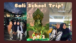 VLOG SHS EPS 2 | BALI SCHOOL TRIP PT 2 ️: Cok Krisna, Pandawa Beach, GWK, Otw Pulang, Etc