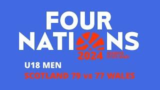 U18 Men Scotland 79 vs 77 Wales