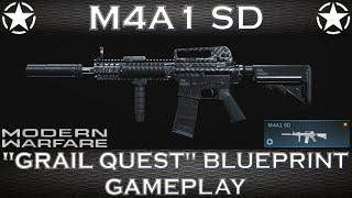 Modern Warfare M4A1 SD "Grail Quest" Blueprint Gameplay