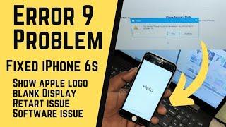 How To Solution Error 9 iPhone 6s Fixed | Step by step | Hindi Video | BSAS Mobile Service 