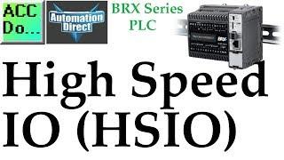 BRX Do-More PLC High Speed IO