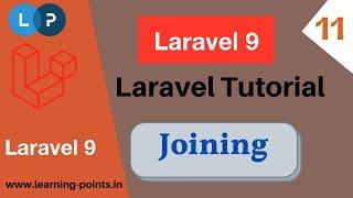 Laravel Joining Clause | Inner Join | Left Join | Right Join | Laravel 9 Tutorial | Learning Points