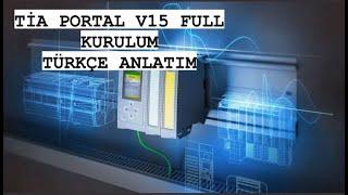 SİEMENS TİA PORTAL V15 FULL TÜRKÇE KURULUM