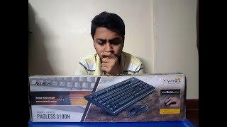 A4TECH 3100N - Wireless Keyboard & Mouse Unboxing/Review