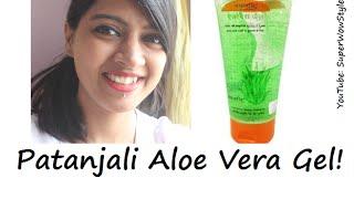 Patanjali Aloe Vera Gel for Face - How to ACTUALLY use? | Bridal Skin Care Series by superWOWstyle