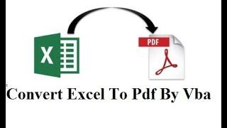 Save Excel Sheet as PDF with Simple Vba Macro