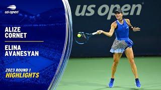 Alize Cornet vs. Elina Avanesyan Highlights | 2023 US Open Round 1