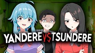 YANDERE vs TSUNDERE - Dankun, Maryan MG, Miree【Original Rap】