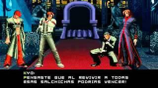 King of Fighters Memorial Boss Fight: Gustav Munchausen + Kyo/Iori Ending + KOFM 1.0 Credits