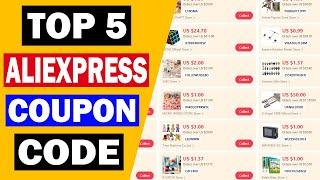 Top 5 Best AliExpress Coupon Code 2023 | Latest AliExpress Official Coupons Code November 2023