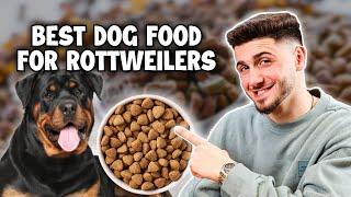 Top 3 Best Dog Foods For A Rottweiler
