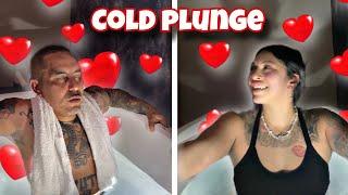 COLD PLUNGING ON VALENTINES DAY