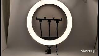 Lampu Selfie / Ring Fill Light LED LC-360 ( 36 Cm / 14 Inch ) Tanpa Tripod