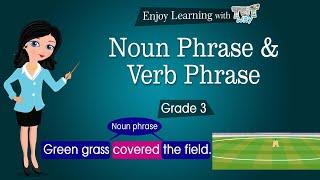 Noun phrase and Verb phrase | English Grammar | Sentence | Parts of Sentence | English