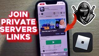 How to Join Roblox Private Server Links On Roblox Mobile (2025) | Delta Executor iOS