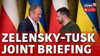 Ukraine Poland LIVE News | Volodymyr Zelenskyy Meets Poland's Prime Minister Donald Tusk | N18G