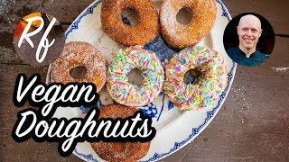 Veganska munkar eller doughnuts