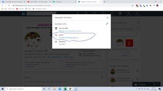 Find someone's Linkedin Profile Email Address  | Linkedin Email Finding Method (2020)
