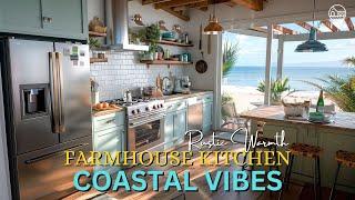 Coastal Farmhouse Kitchen Decor: Ideas and inspiration for a Rustic Modern Style